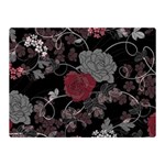 Sakura Rose Double Sided Flano Blanket (Mini)  35 x27  Blanket Front