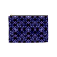 Lavender Moroccan Tilework  Cosmetic Bag (medium)  by KirstenStar