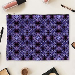 Lavender Moroccan Tilework  Cosmetic Bag (xl) by KirstenStar