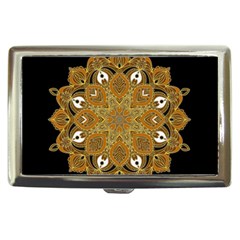 Ornate Mandala Cigarette Money Cases by Valentinaart