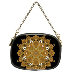 Ornate Mandala Chain Purses (one Side)  by Valentinaart