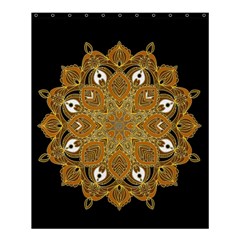 Ornate Mandala Shower Curtain 60  X 72  (medium)  by Valentinaart