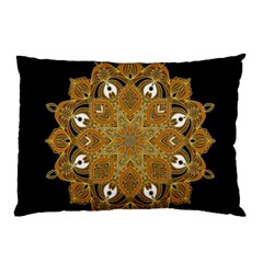 Ornate Mandala Pillow Case (two Sides) by Valentinaart