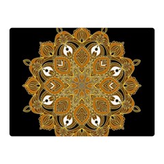 Ornate Mandala Double Sided Flano Blanket (mini)  by Valentinaart