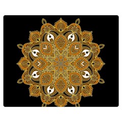 Ornate Mandala Double Sided Flano Blanket (medium)  by Valentinaart