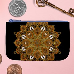 Ornate Mandala Large Coin Purse