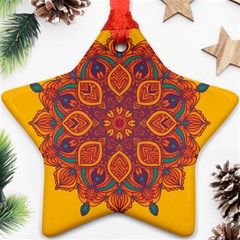 Ornate Mandala Ornament (star)