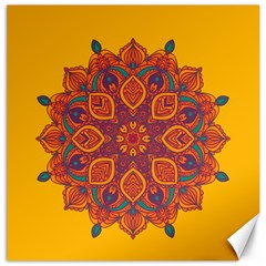 Ornate Mandala Canvas 20  X 20   by Valentinaart