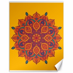 Ornate Mandala Canvas 18  X 24   by Valentinaart