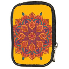 Ornate Mandala Compact Camera Cases by Valentinaart