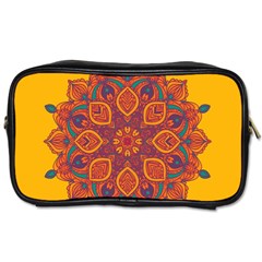 Ornate Mandala Toiletries Bags by Valentinaart