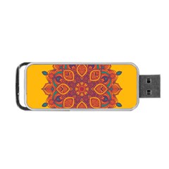 Ornate Mandala Portable Usb Flash (one Side) by Valentinaart