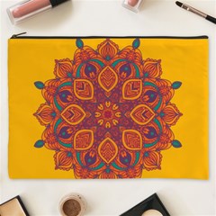 Ornate Mandala Cosmetic Bag (xxxl)  by Valentinaart