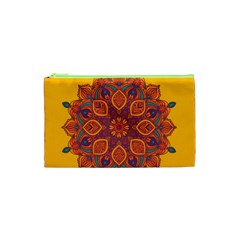 Ornate Mandala Cosmetic Bag (xs) by Valentinaart