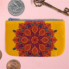 Ornate Mandala Large Coin Purse