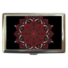 Ornate Mandala Cigarette Money Cases by Valentinaart