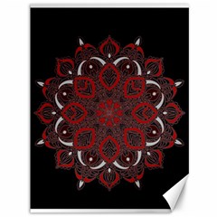 Ornate Mandala Canvas 36  X 48   by Valentinaart