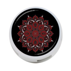 Ornate Mandala 4-port Usb Hub (two Sides)  by Valentinaart