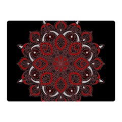 Ornate Mandala Double Sided Flano Blanket (mini)  by Valentinaart