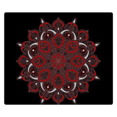 Ornate Mandala Double Sided Flano Blanket (small)  by Valentinaart