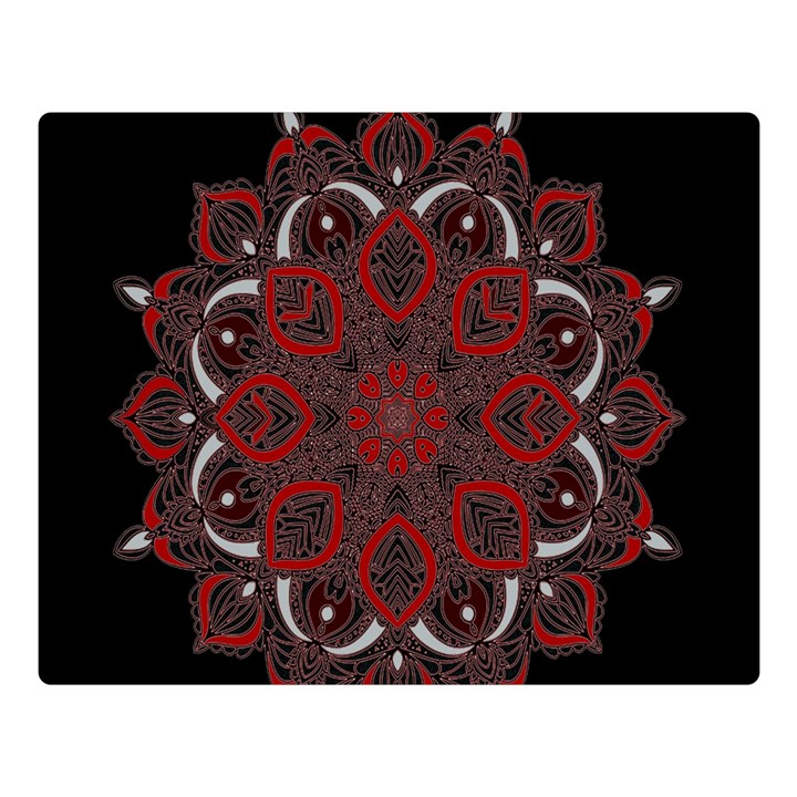 Ornate mandala Double Sided Flano Blanket (Large) 