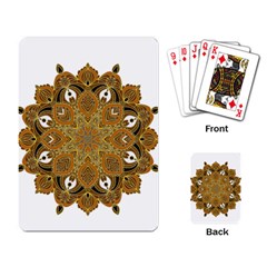 Ornate Mandala Playing Card by Valentinaart