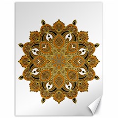 Ornate Mandala Canvas 18  X 24   by Valentinaart