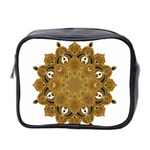 Ornate mandala Mini Toiletries Bag 2-Side Front