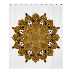 Ornate Mandala Shower Curtain 60  X 72  (medium)  by Valentinaart