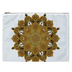 Ornate Mandala Cosmetic Bag (xxl)  by Valentinaart