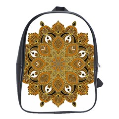 Ornate Mandala School Bags (xl)  by Valentinaart