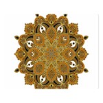 Ornate mandala Double Sided Flano Blanket (Large)  80 x60  Blanket Front