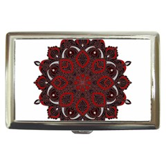 Ornate Mandala Cigarette Money Cases by Valentinaart