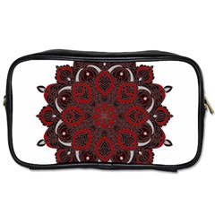 Ornate Mandala Toiletries Bags by Valentinaart