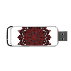 Ornate Mandala Portable Usb Flash (one Side) by Valentinaart