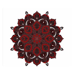 Ornate Mandala Double Sided Flano Blanket (small)  by Valentinaart