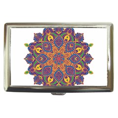 Ornate Mandala Cigarette Money Cases by Valentinaart