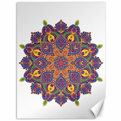 Ornate Mandala Canvas 36  X 48   by Valentinaart