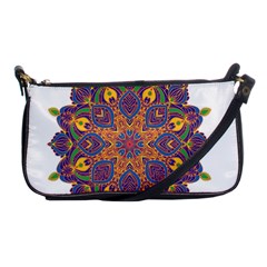 Ornate Mandala Shoulder Clutch Bags by Valentinaart