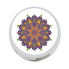 Ornate Mandala 4-port Usb Hub (two Sides)  by Valentinaart