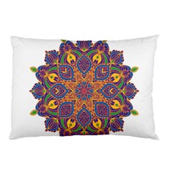 Ornate Mandala Pillow Case (two Sides) by Valentinaart