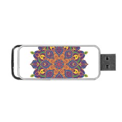 Ornate Mandala Portable Usb Flash (one Side) by Valentinaart