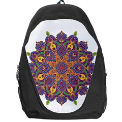 Ornate Mandala Backpack Bag by Valentinaart