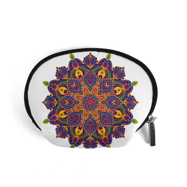 Ornate mandala Accessory Pouches (Small) 