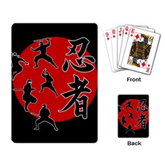 Ninja Playing Card by Valentinaart