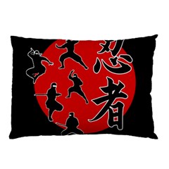 Ninja Pillow Case by Valentinaart