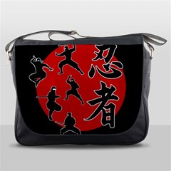 Ninja Messenger Bags by Valentinaart