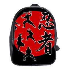 Ninja School Bags (xl)  by Valentinaart