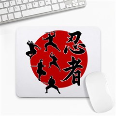 Ninja Large Mousepads by Valentinaart