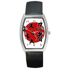 Ninja Barrel Style Metal Watch by Valentinaart